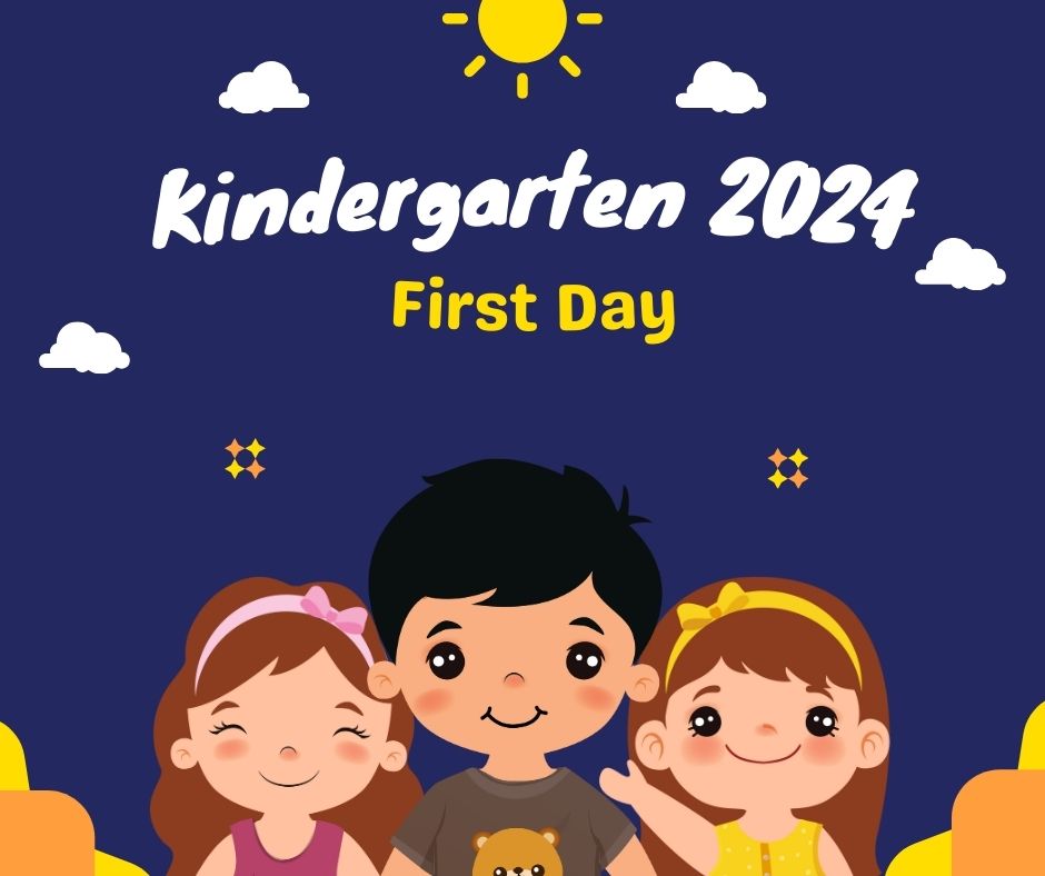 Kindergarten 2024 First Day Our Lady of Rosary, Waitara